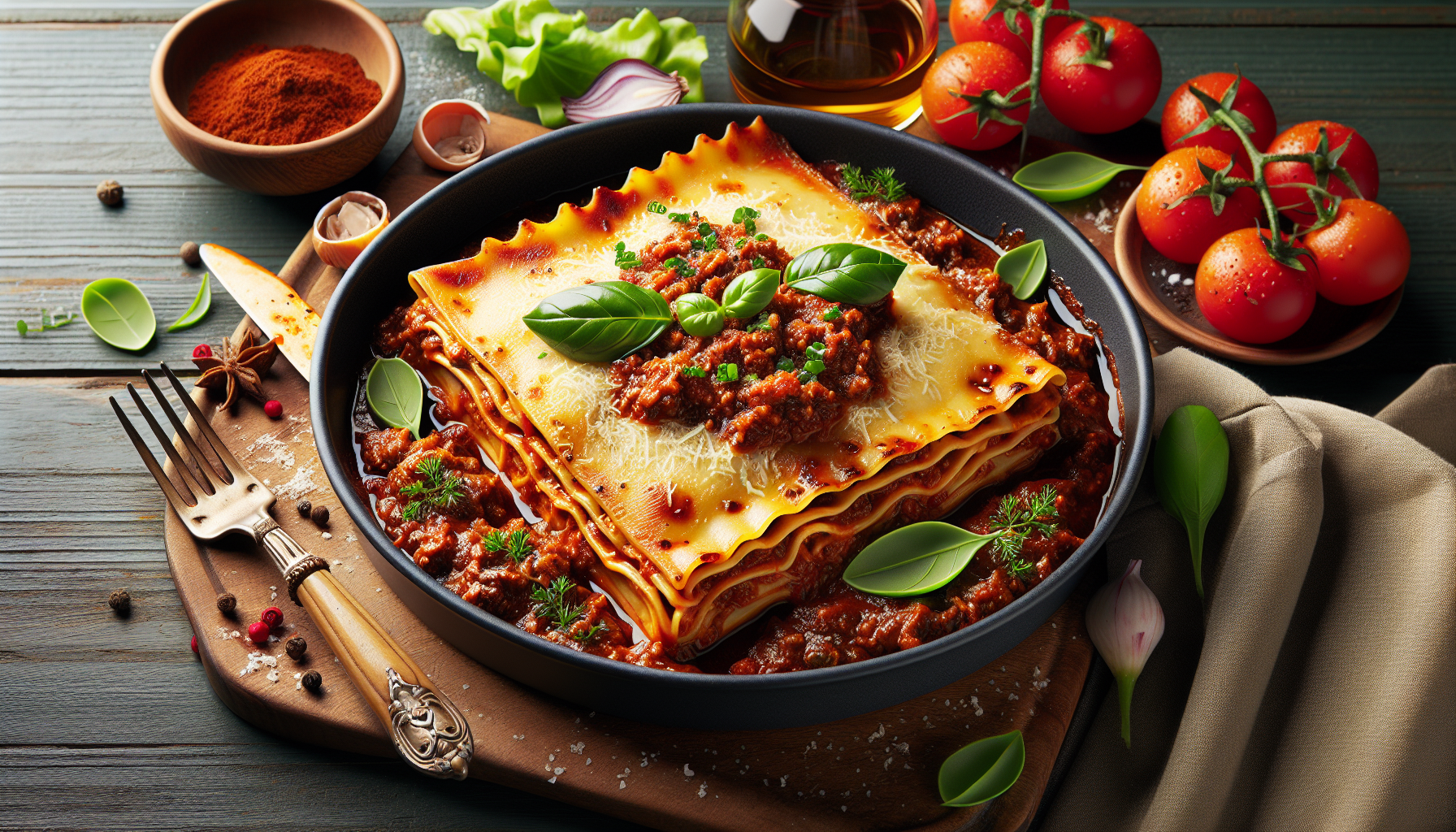 lasagna con ragu